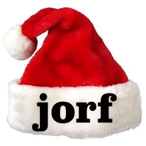 Jorf Funny Jury Duty Trial Attorney Juror Judge Premium Christmas Santa Hat