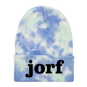 Jorf Funny Jury Duty Trial Attorney Juror Judge Tie Dye 12in Knit Beanie