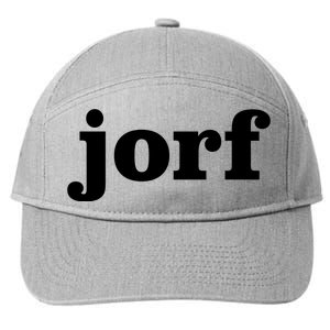 Jorf Funny Jury Duty Trial Attorney Juror Judge 7-Panel Snapback Hat