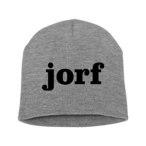 Jorf Funny Jury Duty Trial Attorney Juror Judge Short Acrylic Beanie