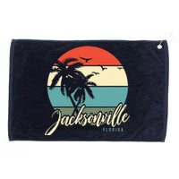 Jacksonville Florida Grommeted Golf Towel