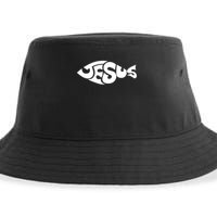 Jesus Fish Sustainable Bucket Hat