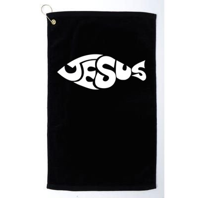 Jesus Fish Golf Towel