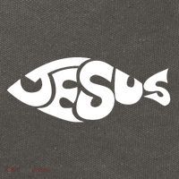 Jesus Fish Cotton Canvas Backpack