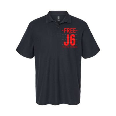 Justice For J6 Conservative January 6 Softstyle Adult Sport Polo