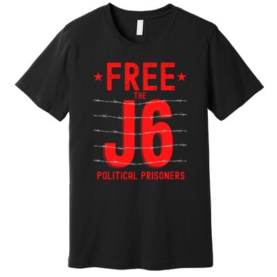 Justice For J6 Conservative January 6 Premium T-Shirt