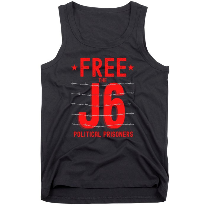 Justice For J6 Conservative January 6 Tank Top