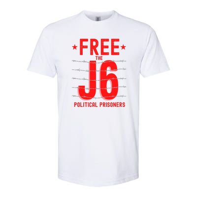 Justice For J6 Conservative January 6 Softstyle CVC T-Shirt