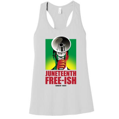 Juneteenth Freeish Women's Racerback Tank