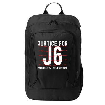 Justice For J6 Conservative City Backpack