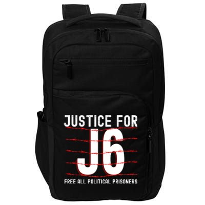 Justice For J6 Conservative Impact Tech Backpack