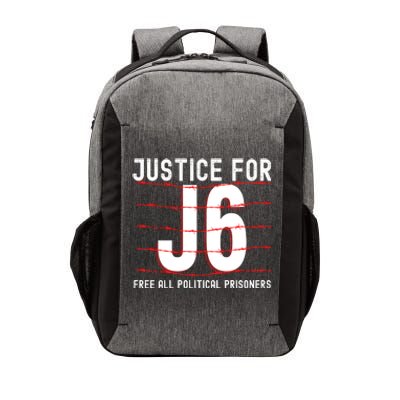 Justice For J6 Conservative Vector Backpack