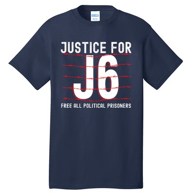 Justice For J6 Conservative Tall T-Shirt