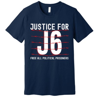 Justice For J6 Conservative Premium T-Shirt