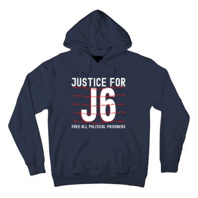 Justice For J6 Conservative Tall Hoodie