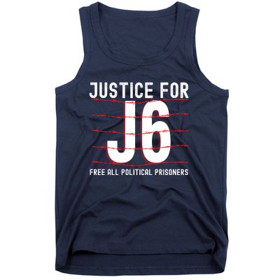 Justice For J6 Conservative Tank Top