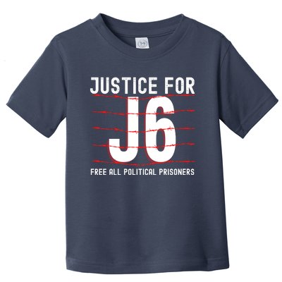 Justice For J6 Conservative Toddler T-Shirt