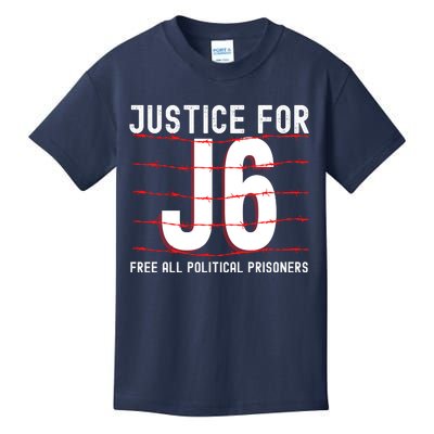 Justice For J6 Conservative Kids T-Shirt