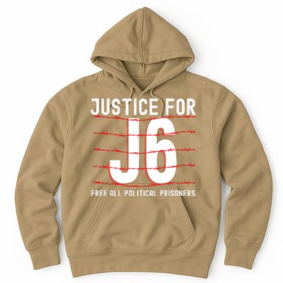 Justice For J6 Conservative Hoodie