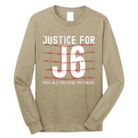 Justice For J6 Conservative Long Sleeve Shirt