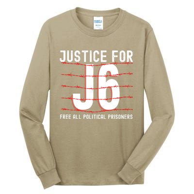 Justice For J6 Conservative Tall Long Sleeve T-Shirt