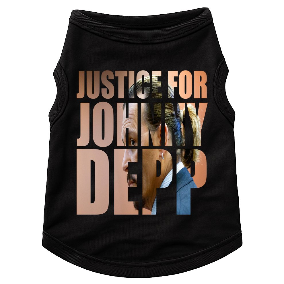 Justice For Johnny Depp Support Doggie Tank