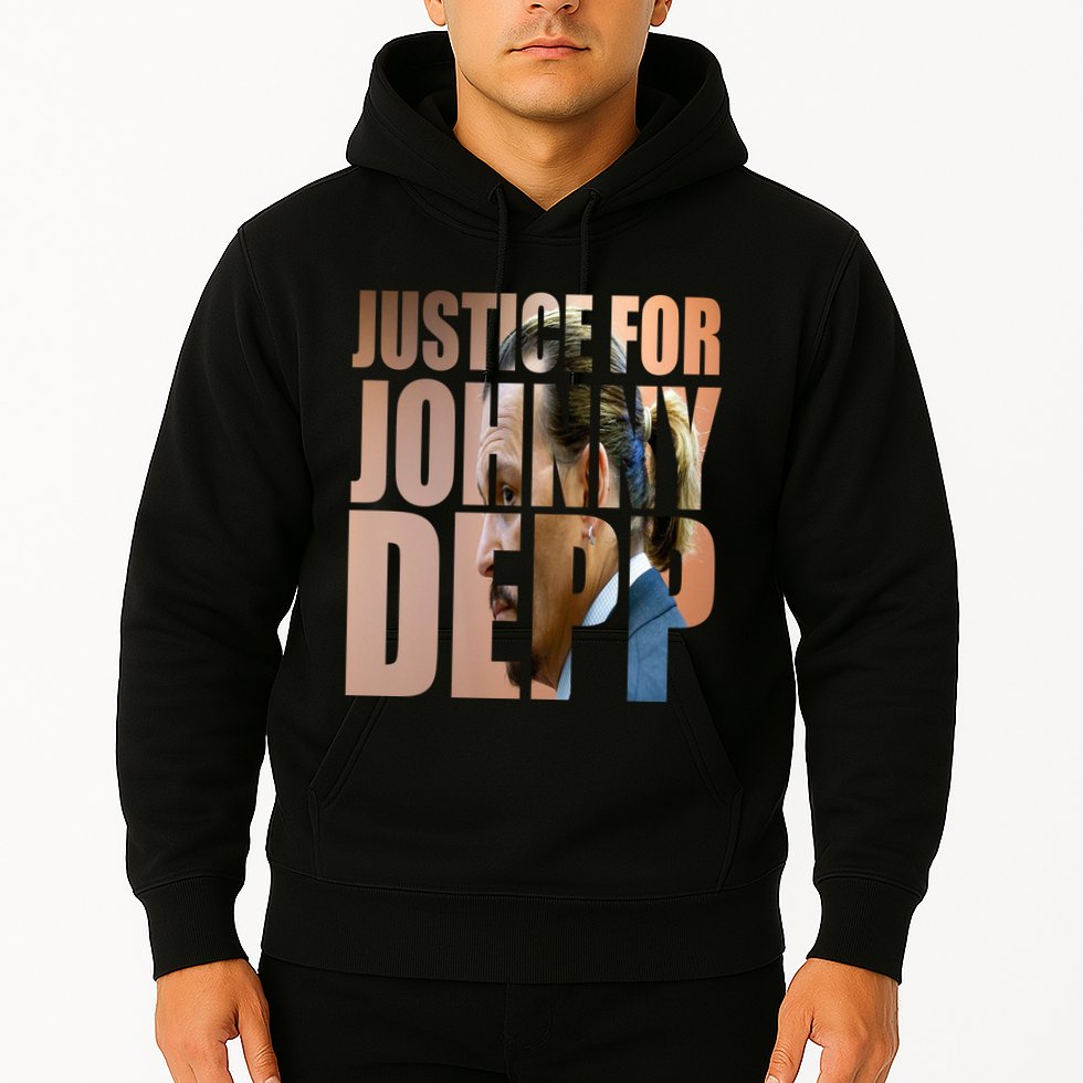 Justice For Johnny Depp Support Hoodie