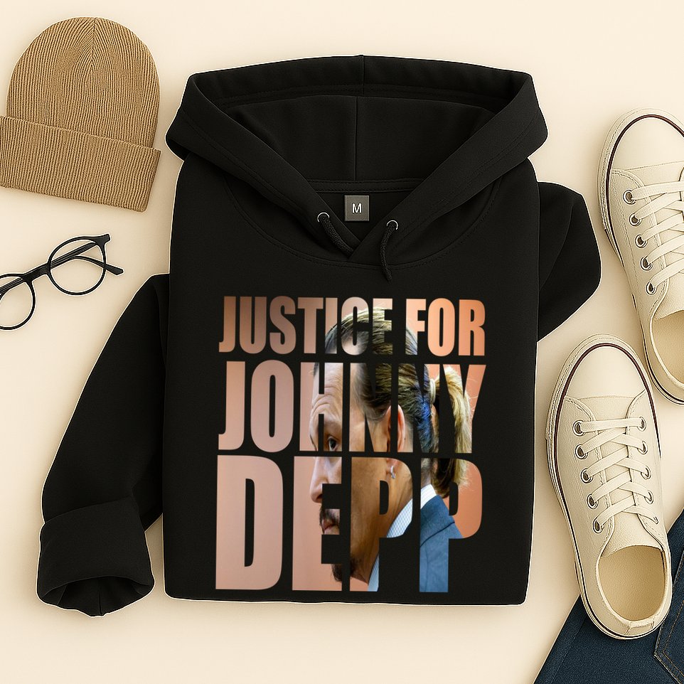 Justice For Johnny Depp Support Hoodie
