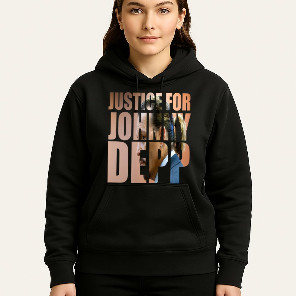 Justice For Johnny Depp Support Hoodie