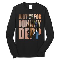 Justice For Johnny Depp Support Long Sleeve Shirt