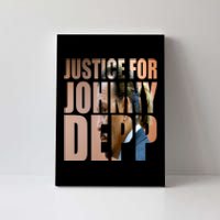 Justice For Johnny Depp Support Canvas