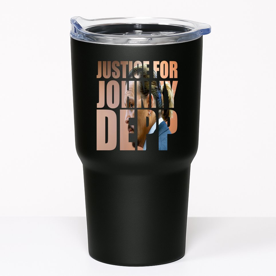 Justice For Johnny Depp Support Tumbler