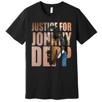 Justice For Johnny Depp Support Premium T-Shirt