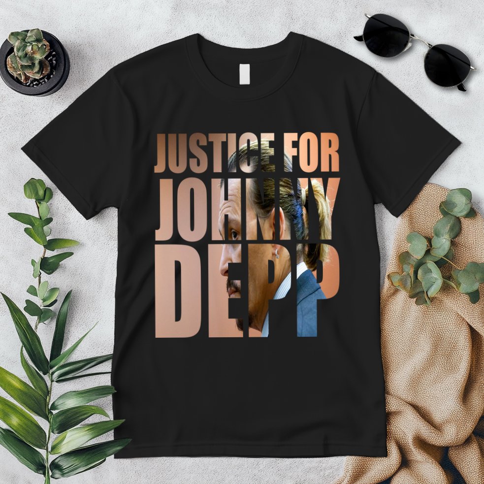 Justice For Johnny Depp Support Premium T-Shirt