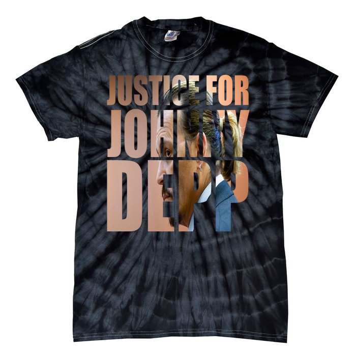 Justice For Johnny Depp Support Tie-Dye T-Shirt