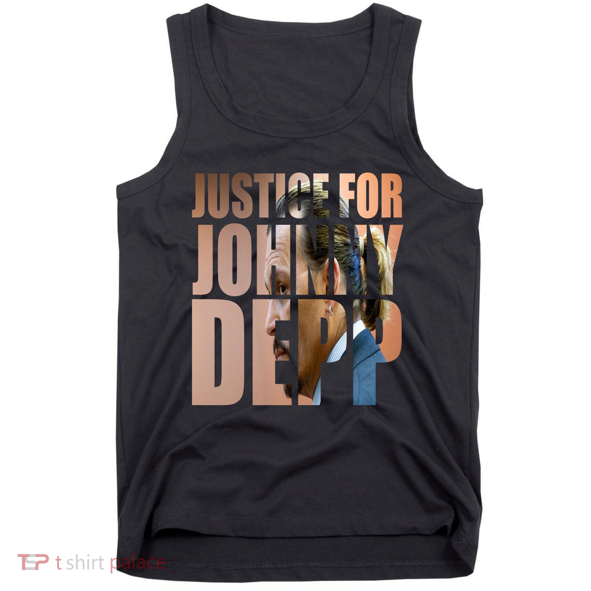 Justice For Johnny Depp Support Tank Top