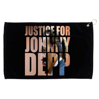 Justice For Johnny Depp Support Grommeted Golf Towel