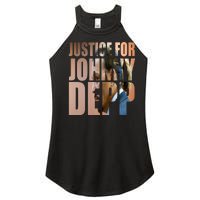 Justice For Johnny Depp Support Women's Perfect Tri Rocker Tank