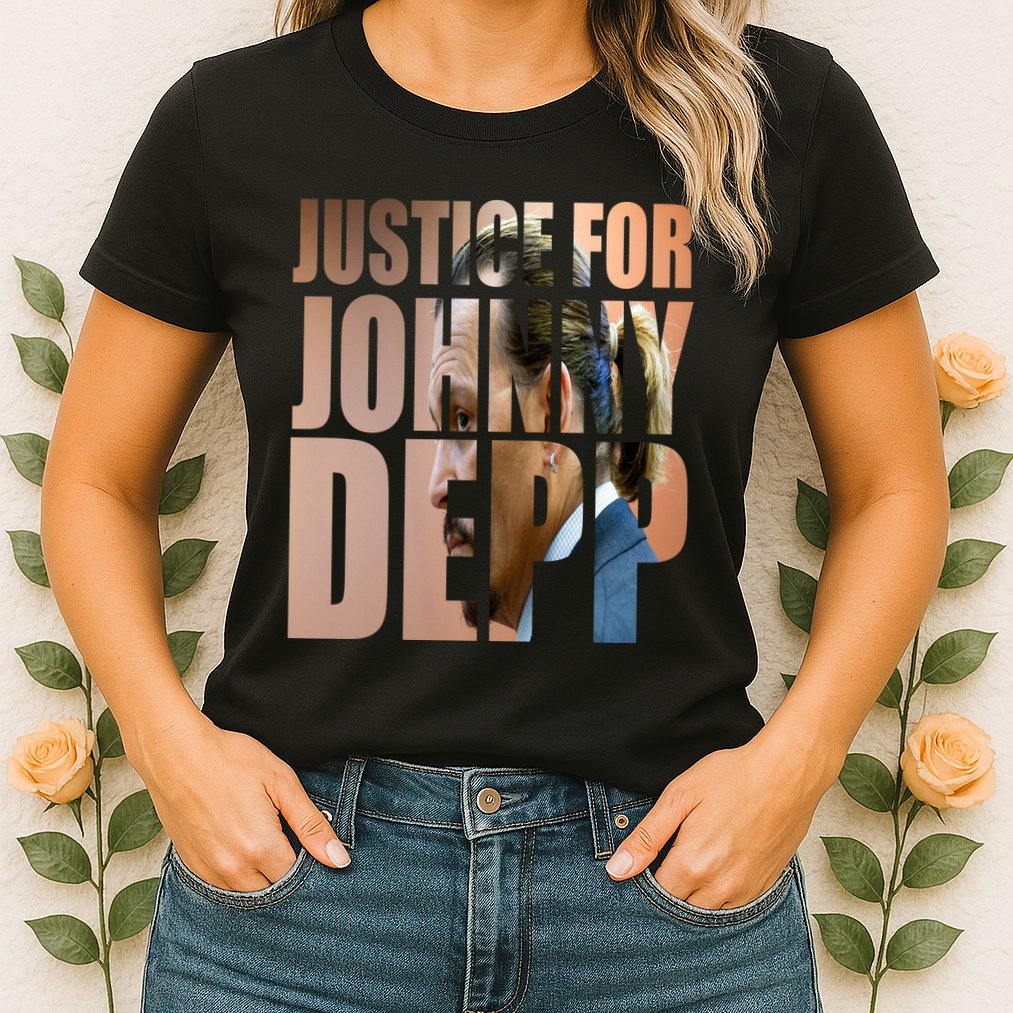 Justice For Johnny Depp Support Womens T-Shirt