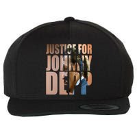 Justice For Johnny Depp Support Wool Snapback Cap