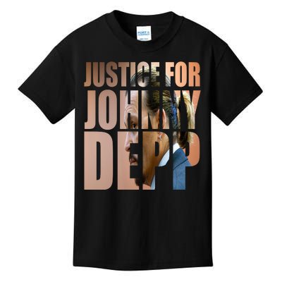 Justice For Johnny Depp Support Kids T-Shirt