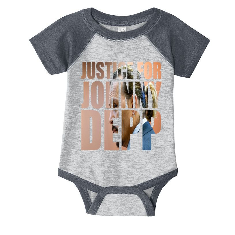 Justice For Johnny Depp Support Infant Baby Jersey Bodysuit