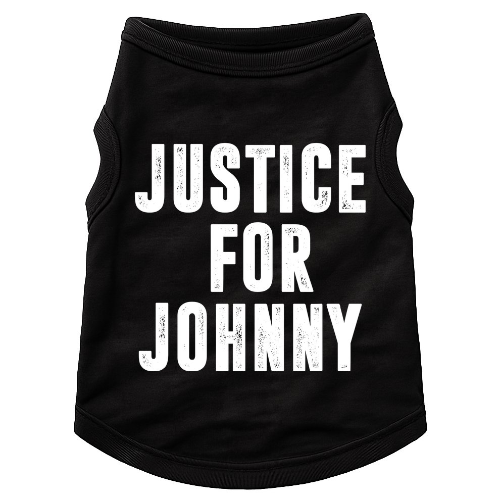 Justice For Johnny Depp Doggie Tank