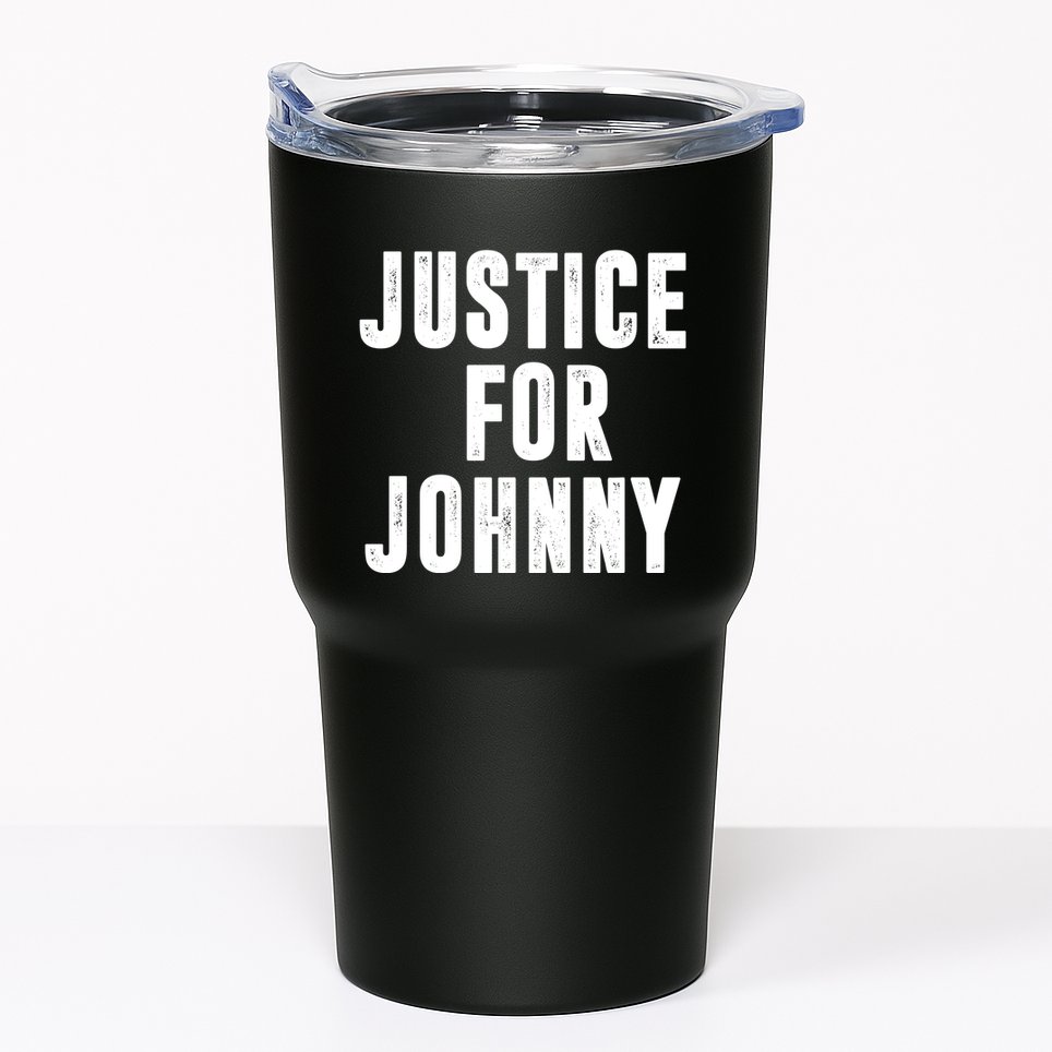 Justice For Johnny Depp Tumbler