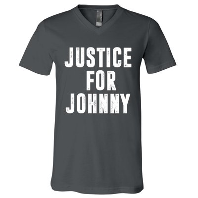 Justice For Johnny Depp V-Neck T-Shirt