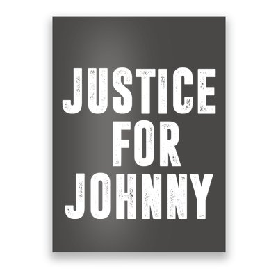 Justice For Johnny Depp Poster