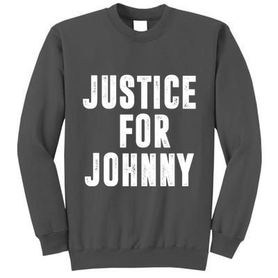 Justice For Johnny Depp Tall Sweatshirt