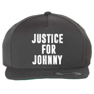 Justice For Johnny Depp Wool Snapback Cap