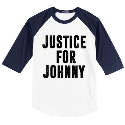 Justice For Johnny Depp Baseball Sleeve Shirt