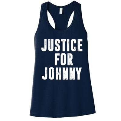 Justice For Johnny Depp Women's Racerback Tank